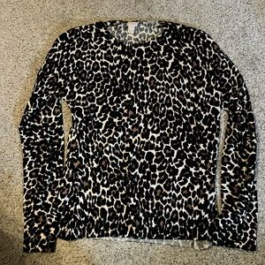 Teddy leopard long sleeve